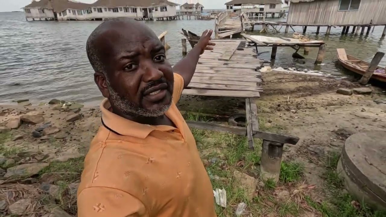 Exploring Ghana's Abandoned Famous Keta Lagoon Resort.