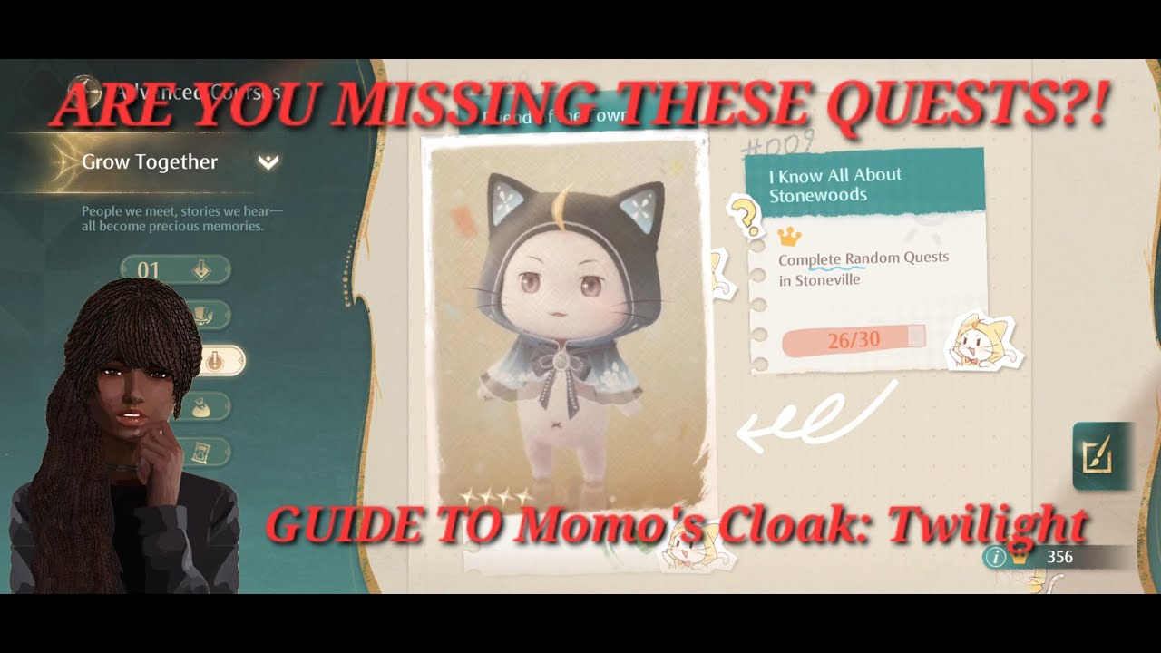 Infinity Nikki - Momo cloak Twilight