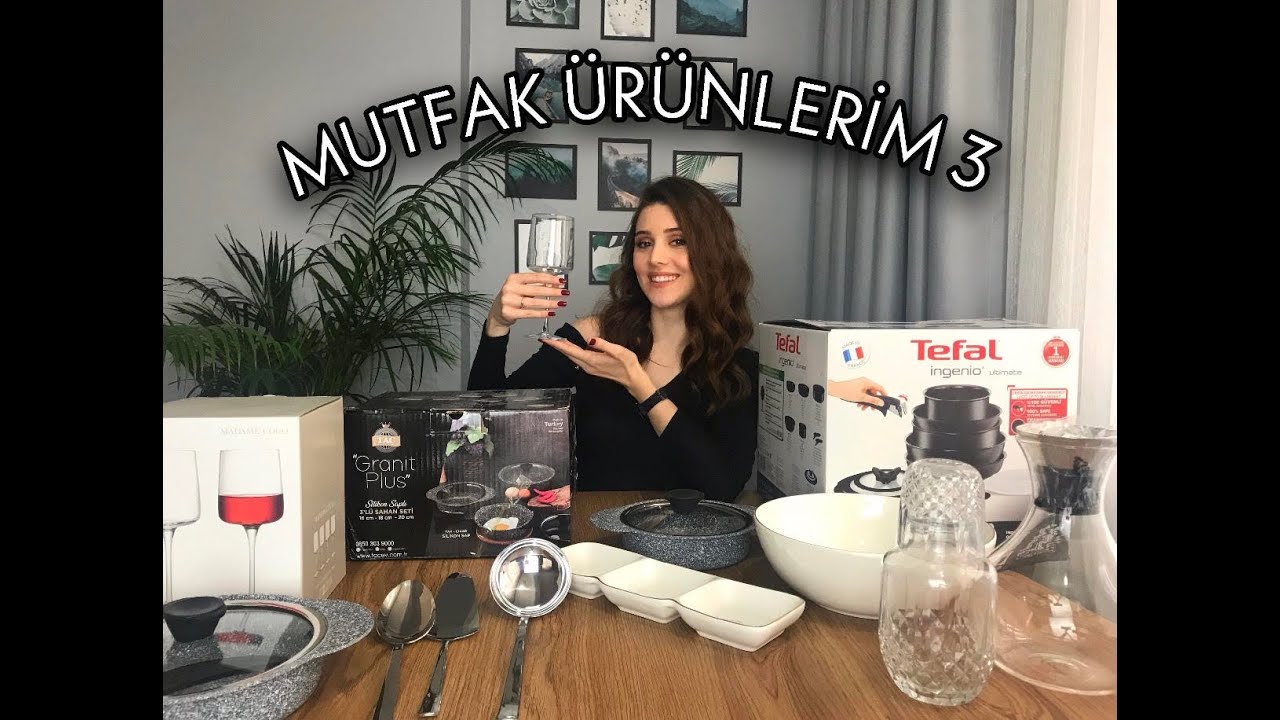 ÇEYİZ ALIŞVERİŞİM PART5(MUTFAK ÜRÜNLERİM)TEFAL,BELLA MAİSON,AKAYEV,MADAME COCO