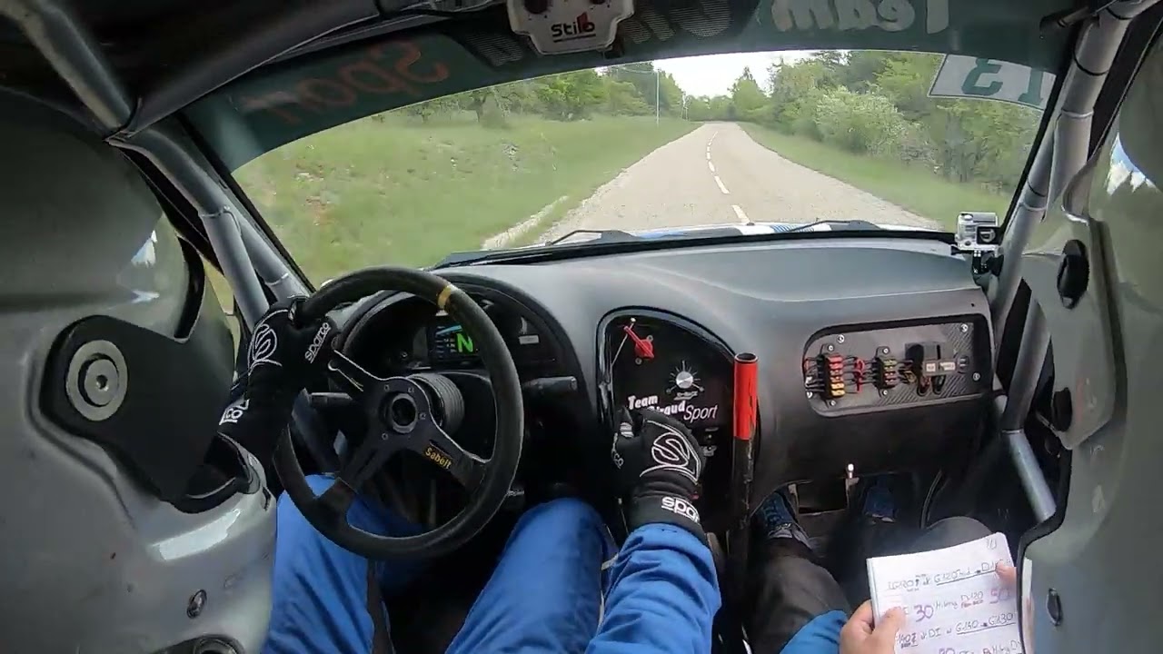 Rallye des monts de Vaucluse 2025 - ES5 La Gabelle - Bonnet/Lafont saxo F2000-13