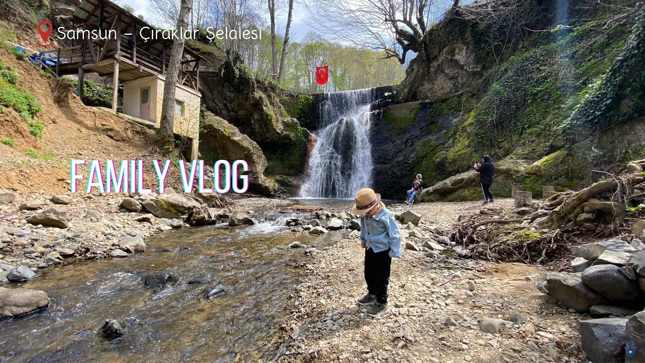 3 kişilik ailenin sakin ve mini kamp macerası -- Samsun Çıraklar Şelalesi
