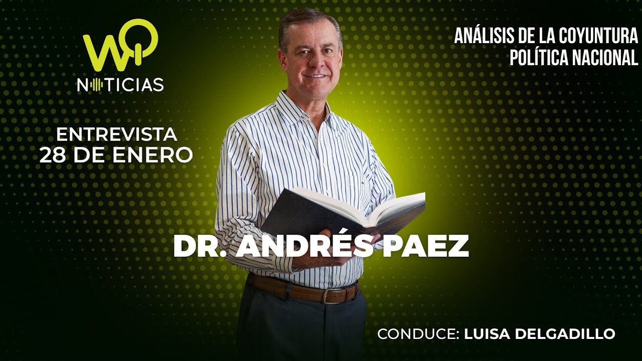 Dr. Andrés Páez Benalcázar, Analista Político.