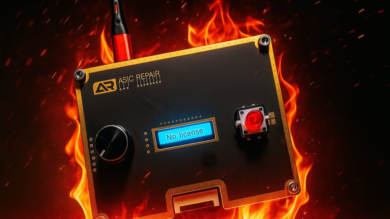BEWARE! Some ASIC REPAIR TESTER on the market has no licence!