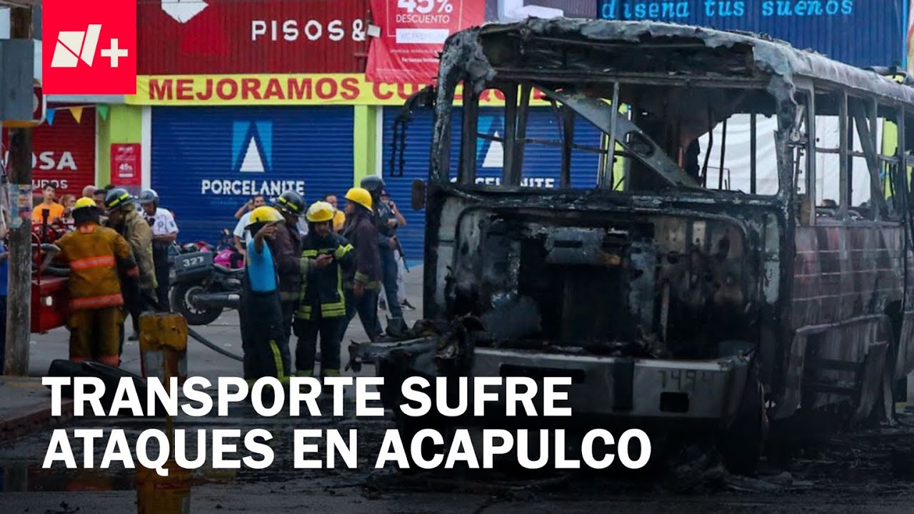 Choferes del transporte denuncia ataques en Acapulco - Despierta