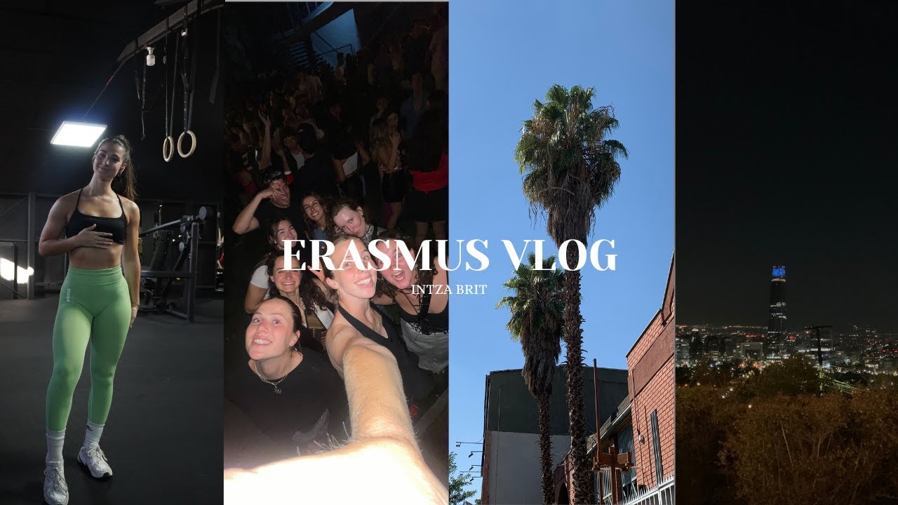 erasmus vlog - universidad, gym y fiesta