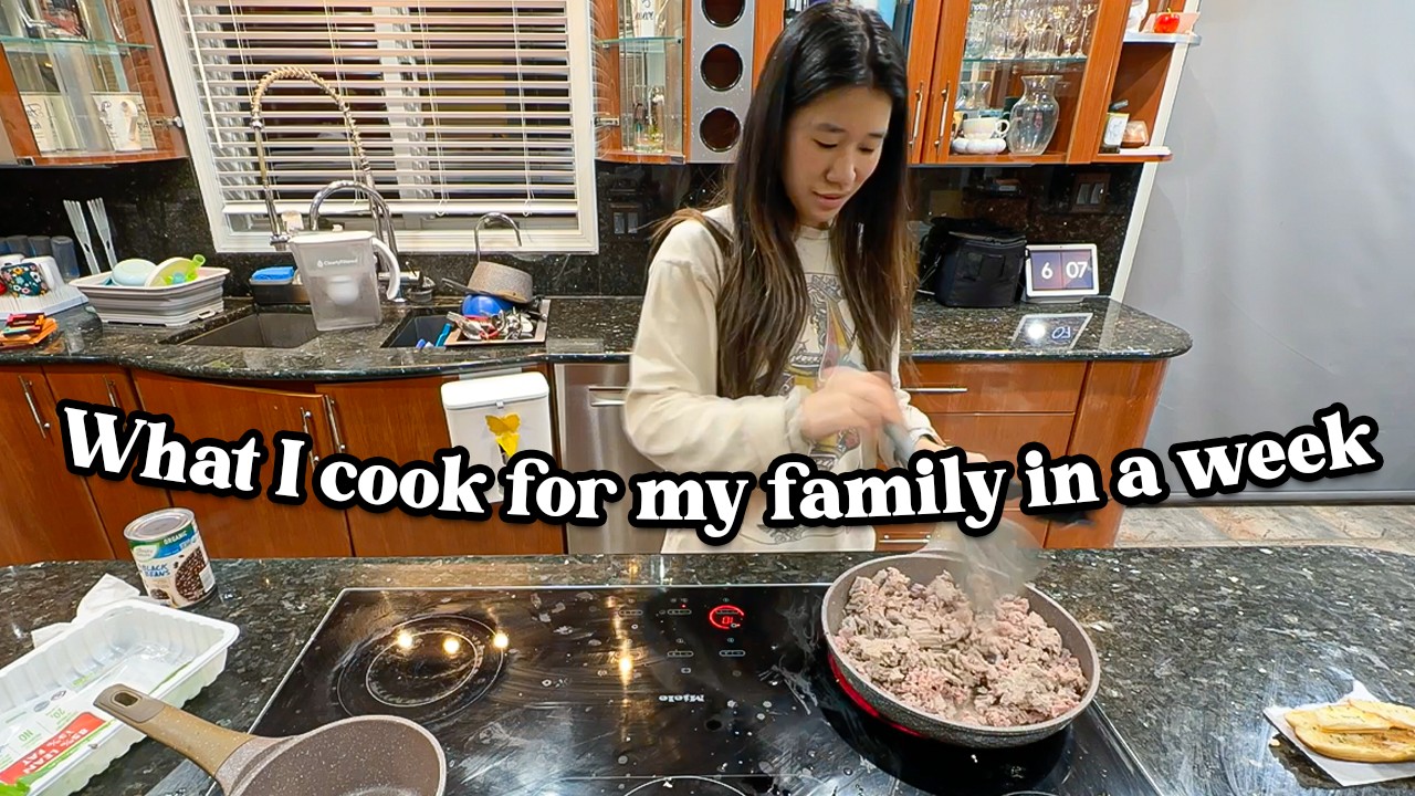 What I cook for my Family in a week | Mom with 2 toddlers