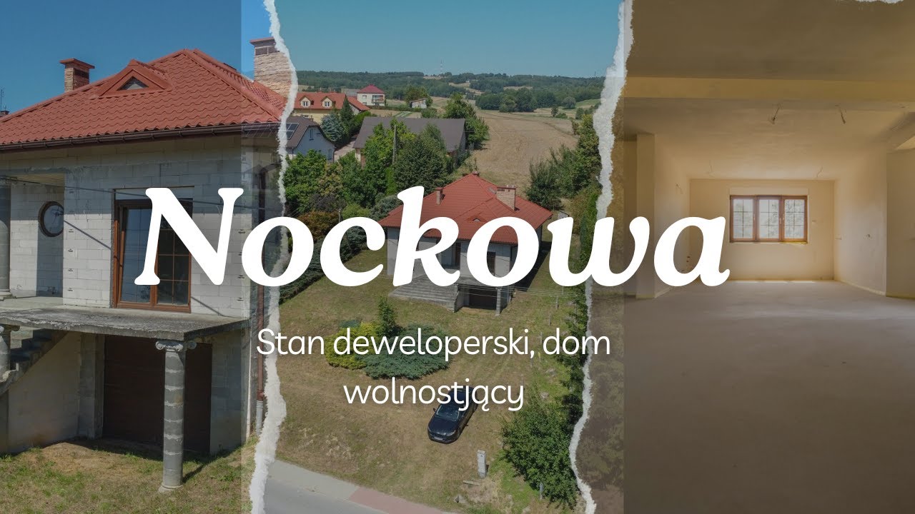Nockowa - dom wolnostojący, 188m2, 15 arów