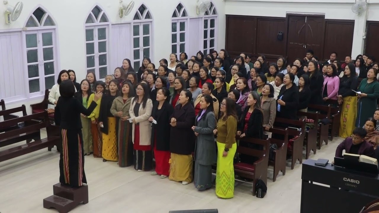 Venglai Kohhran Hmeichhe Zaipawl | Kawnpui Pastor Bial Kohhran Hmeichhia Inkhawmpui vawi-77 na