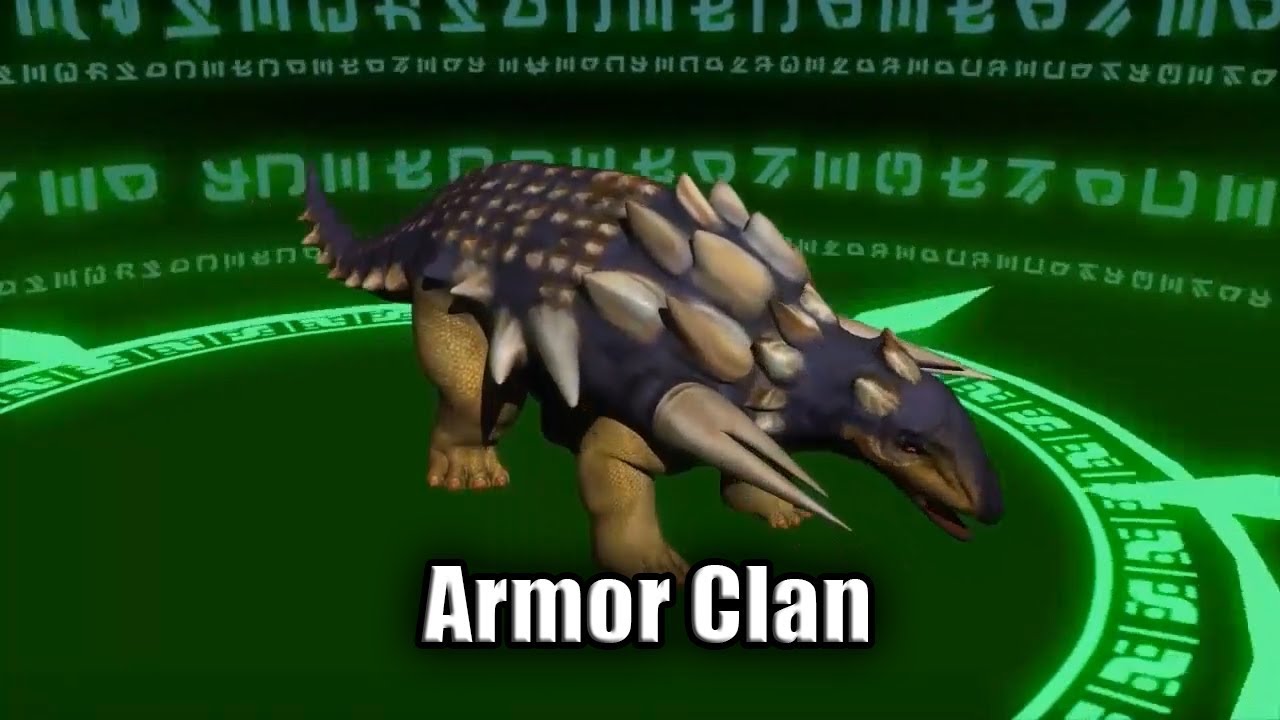 Armor Clan Dinosaur - Dinomaster