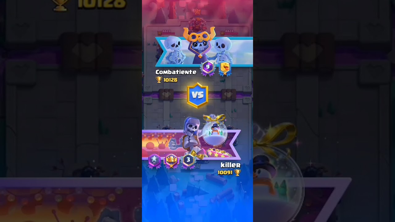 Playing clash with my new deck meta for arena 25 