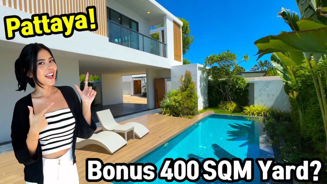 400SQM Yard as a Bonus??? Perfect for Golf Lovers and Families - Pattaya Pool Villas House