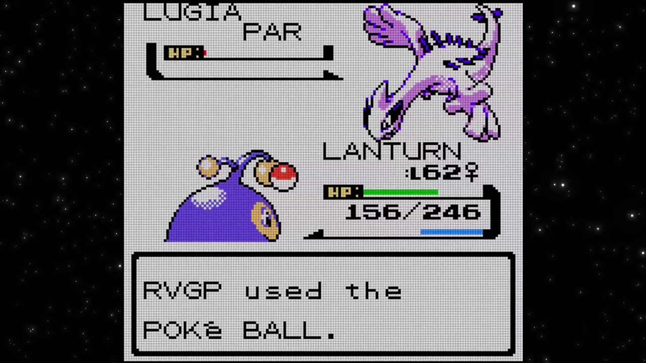 Catching Lugia & Ho-oh with Poke Balls - Pokemon Crystal Legacy ROM Hack