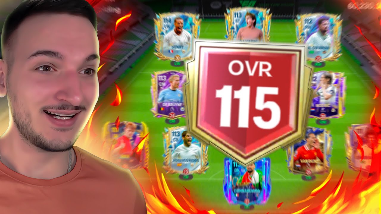 NAJVECE DIZANJE TIMA IKADA U FC MOBILE 25 !!
