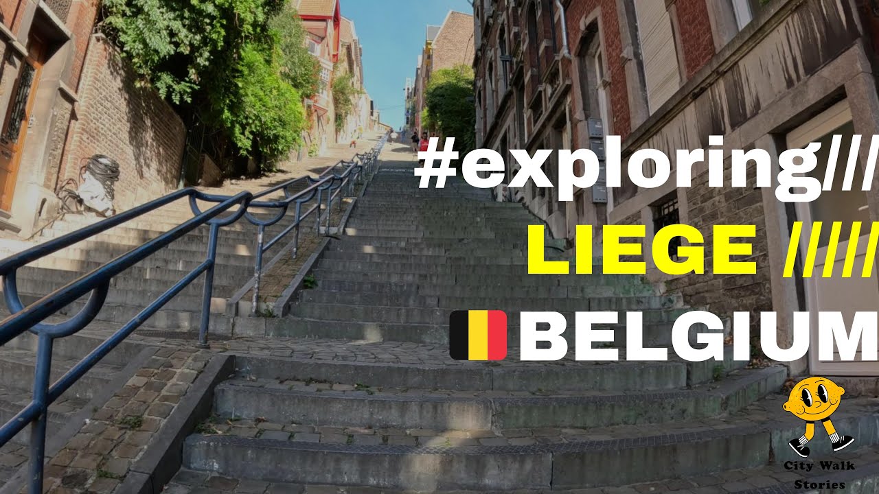 Liège City Walk 2025 | Belgium Travel Vlog in 4K