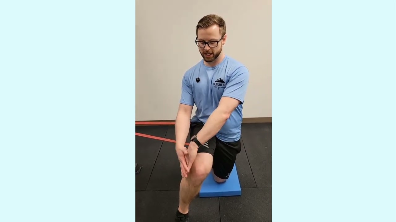 Hip Internal Rotation Stretch - Banded