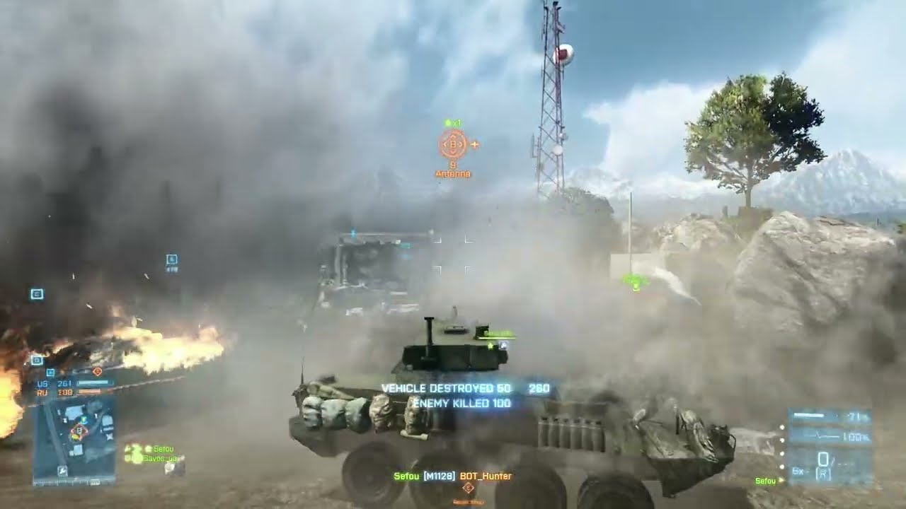 Battlefield 3: Conquest Gameplay - Armored Shield Gameplay