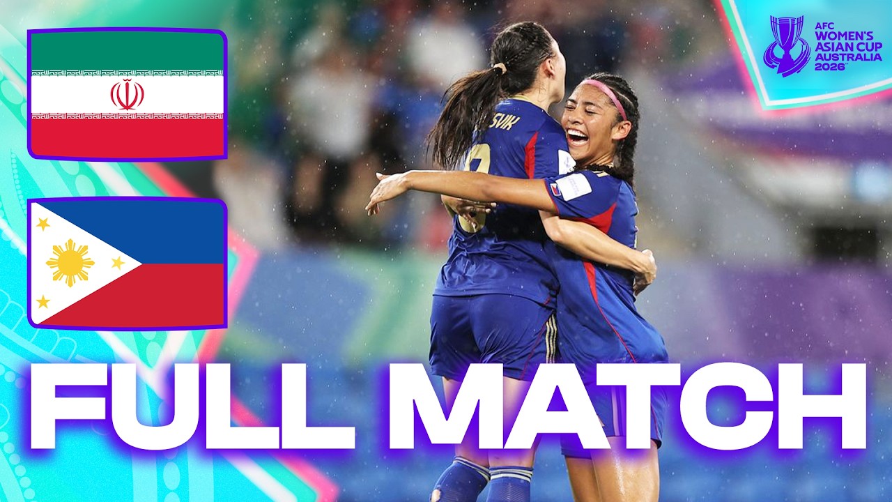 🔴 LIVE | IR Iran vs Philippines | AFC Women's Asian Cup™ 2026