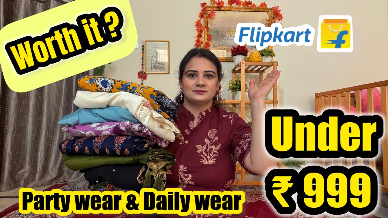 ₹600–₹999 Flipkart Kurta Set Haul 🛍️ | Budget Partywear & Dailywear | Honest Review🔥 
