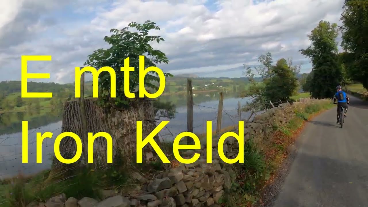 E Mountain biking Knipe Fold and Iron Keld  Ambleside Coniston Hawkshead 10/09/2023