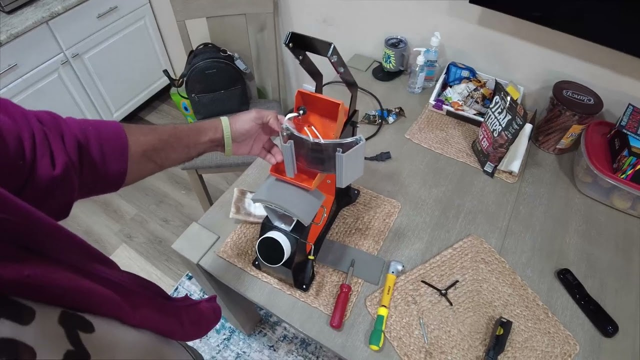 VEVOR Auto Hat Heat Press