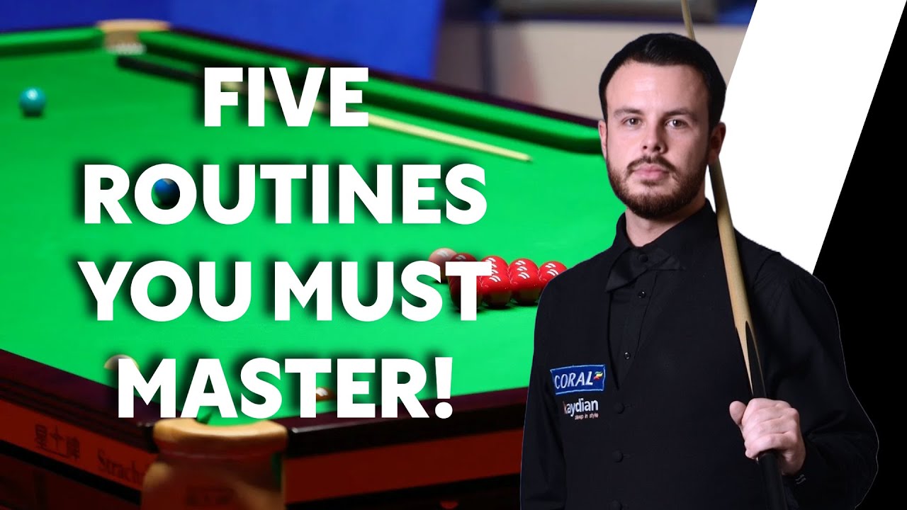 Master Snooker with These 5 Essential Routines