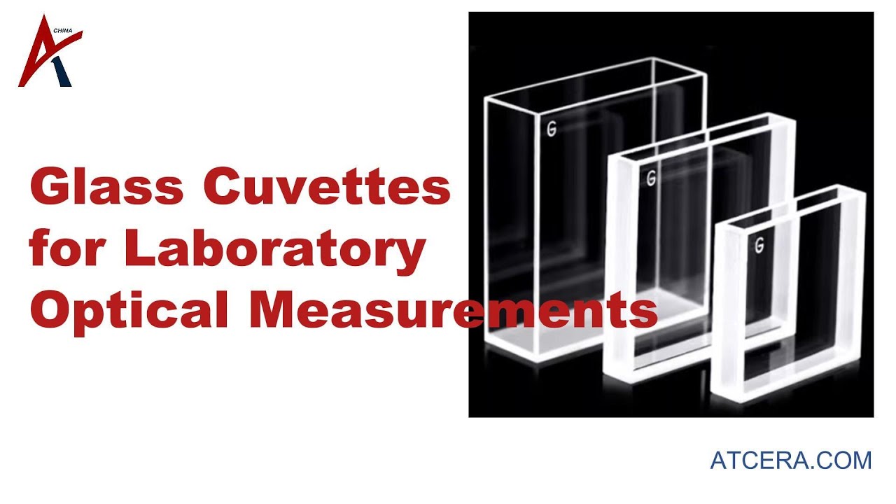 High Transmittance Glass Cuvettes for Laboratory Optical Measurements