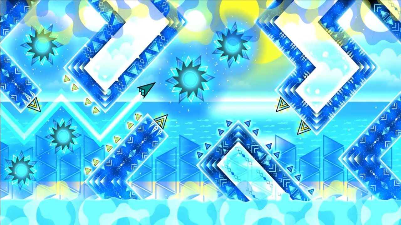 Tidal Wave in 33 runs (Jump from Moment) | Geometry Dash