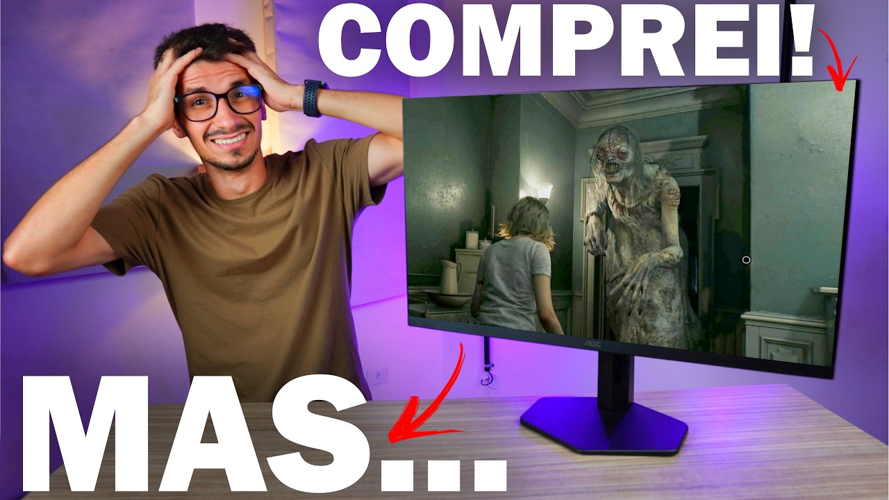 decidi COMPRAR o MONITOR AOC 27