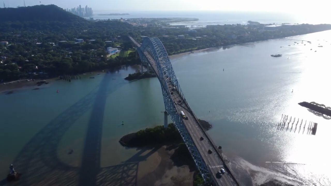 ÉPICAS vistas del Puente de las Américas que NUNCA habías visto! | Cinematic shots by DJI Mini 4k