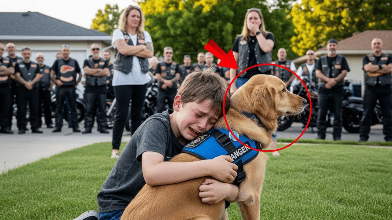 Autistic Boy's Service Dog Stolen — 150 Bikers Find It in 6 Hours