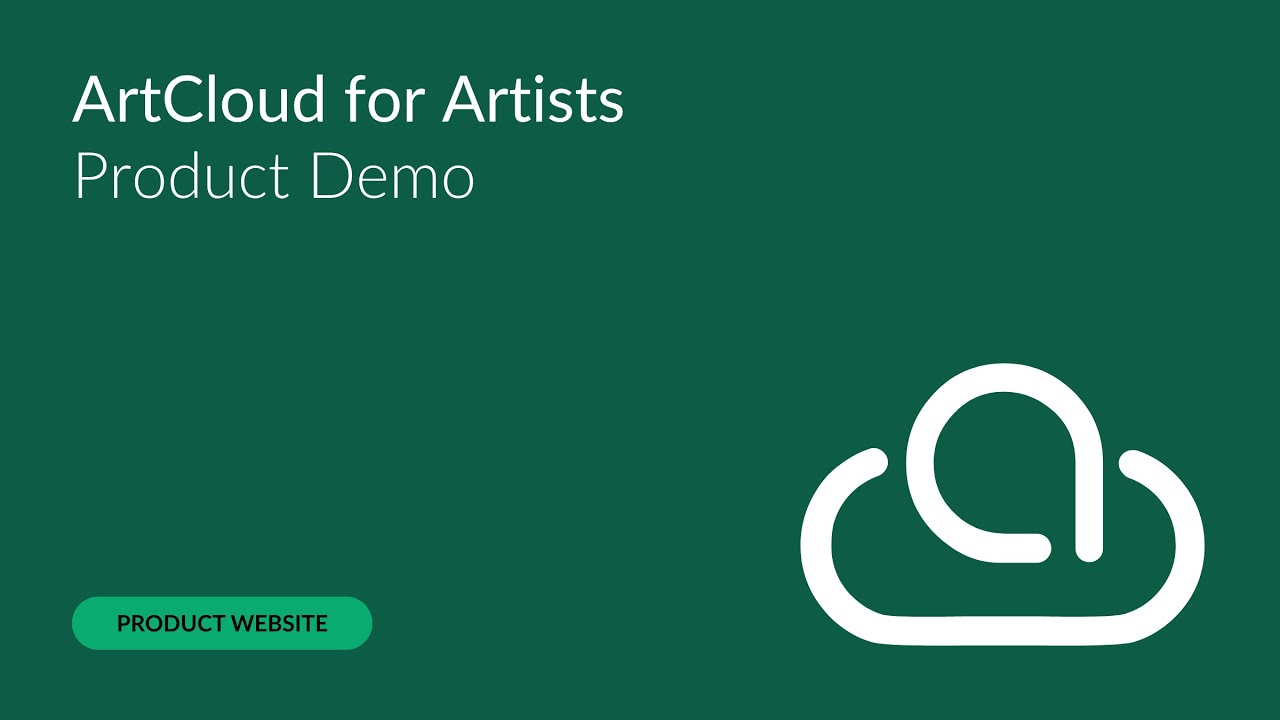 Webinar: April 10, 2025 | ArtCloud for Artists Demo