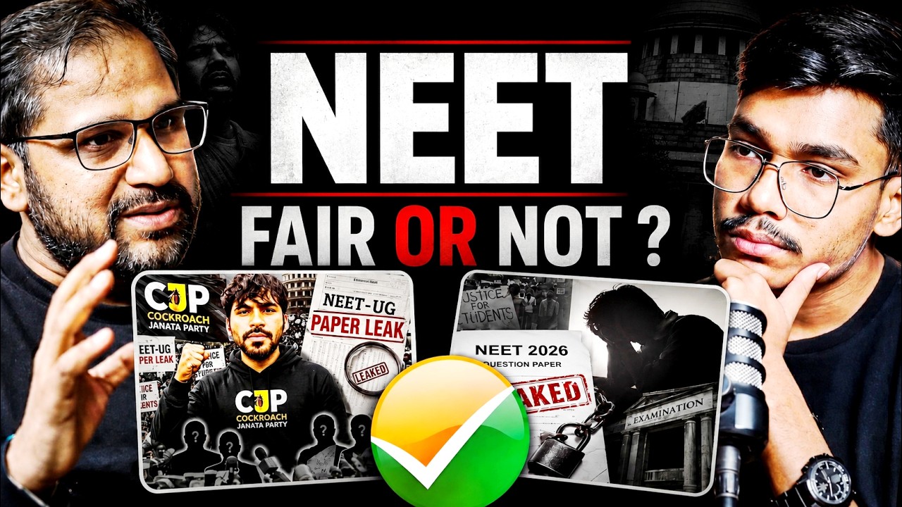 NEET UG 2026 EXPOSED: Why Paper Leaks Are So Common in India? ft. Tarun Sir | Manas Pandey