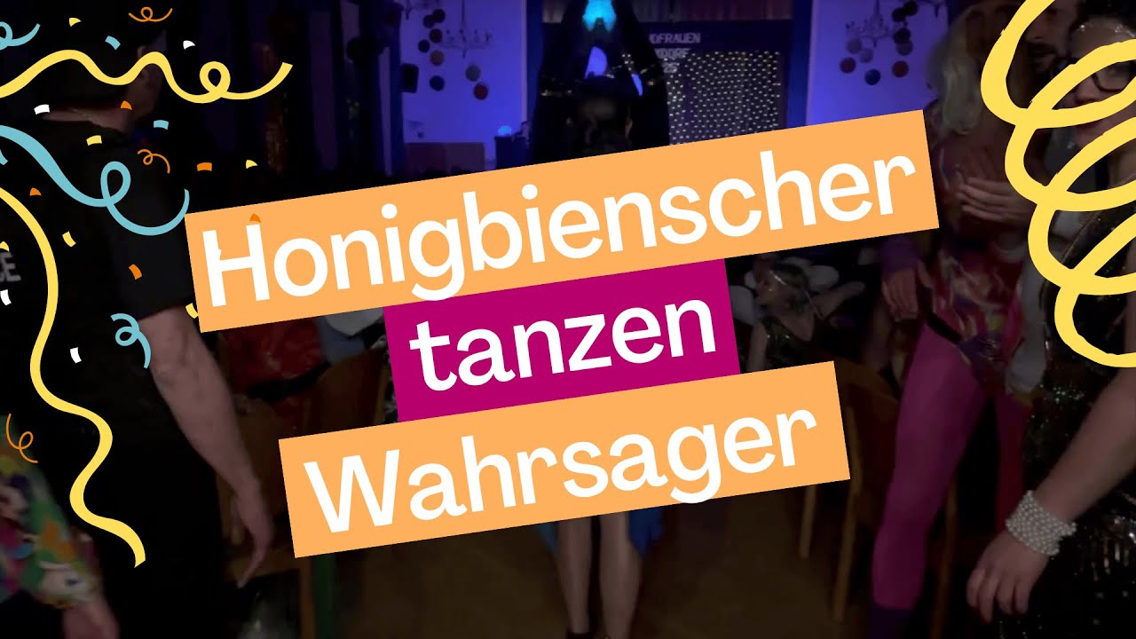 Honigbienscher tanzen 