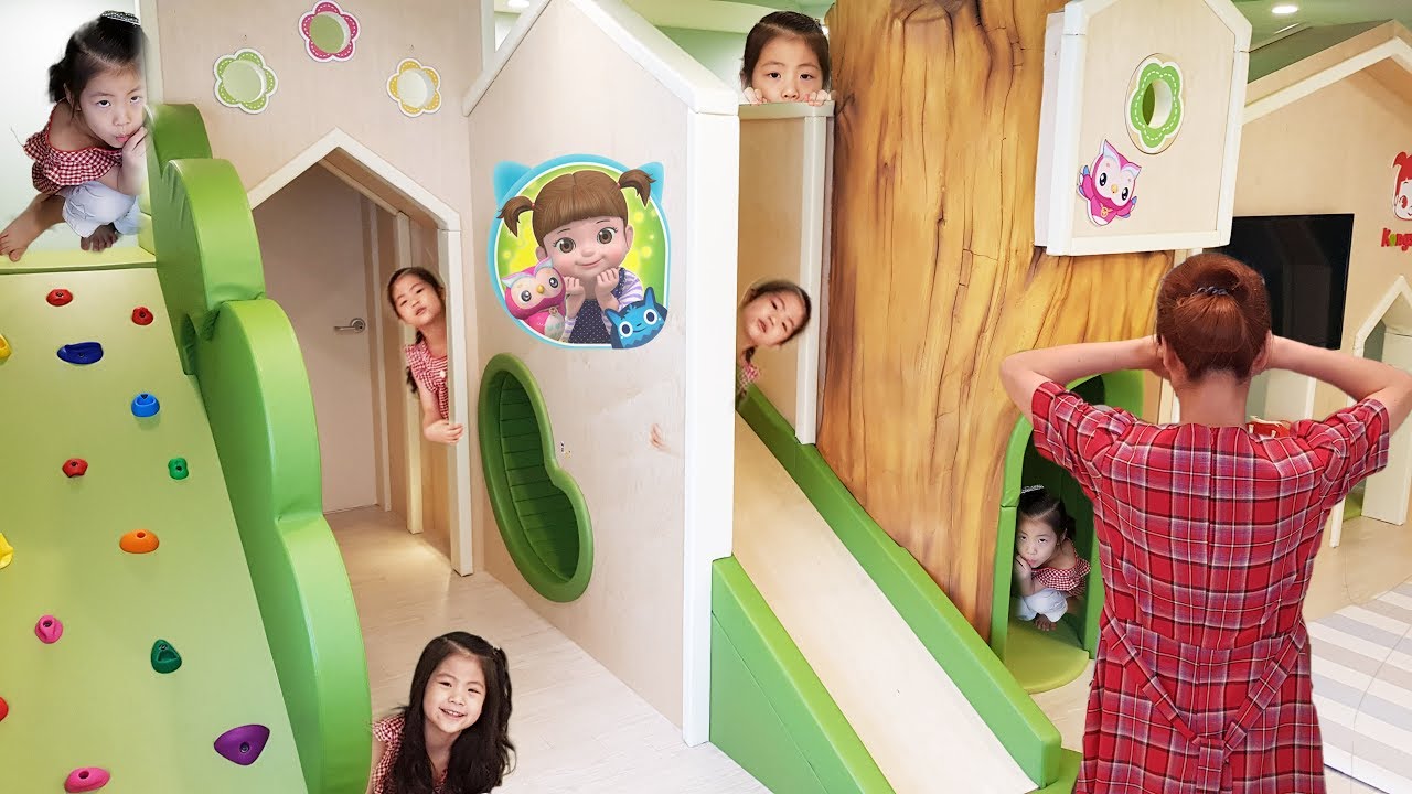 꼭꼭 숨어라 머리카락 보인다!! 서은이의 콩순이방 숨바꼭질 블룸비스타 캐릭터룸 Kongsuni Character Kids Room Hide and Seek