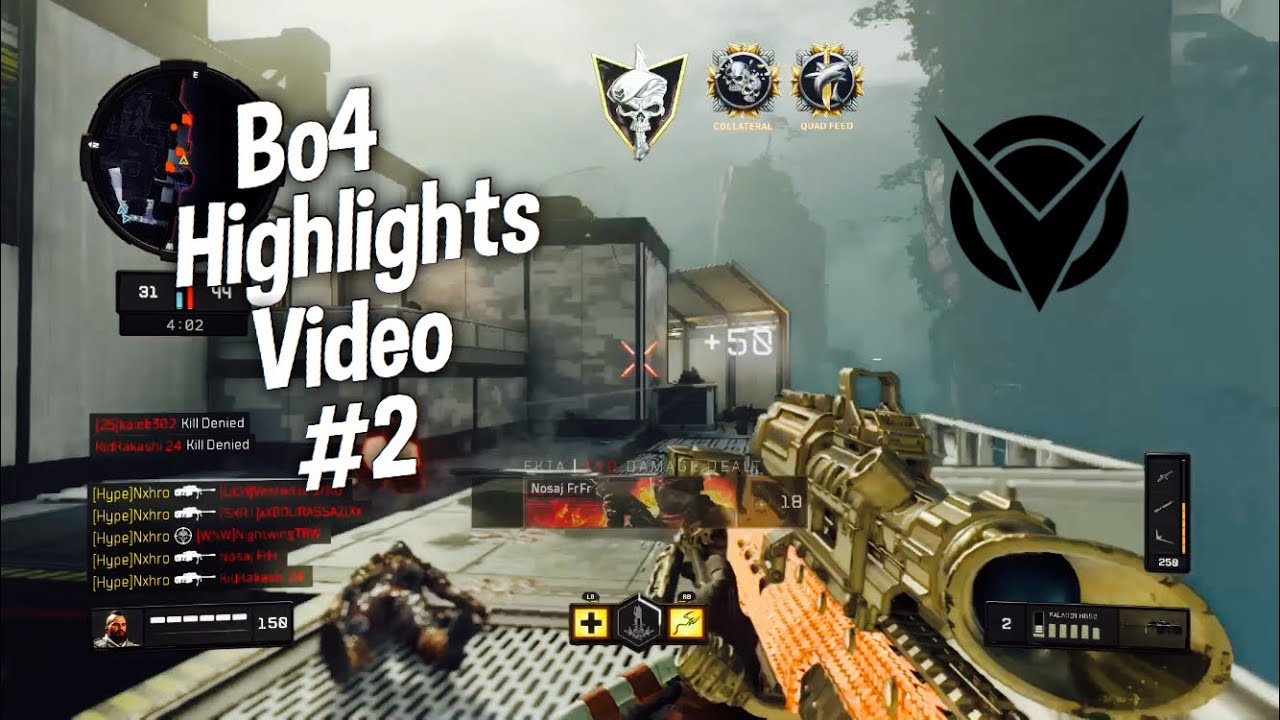 Bo4 Highlights video #2 @HypeUnit #HypeGrind