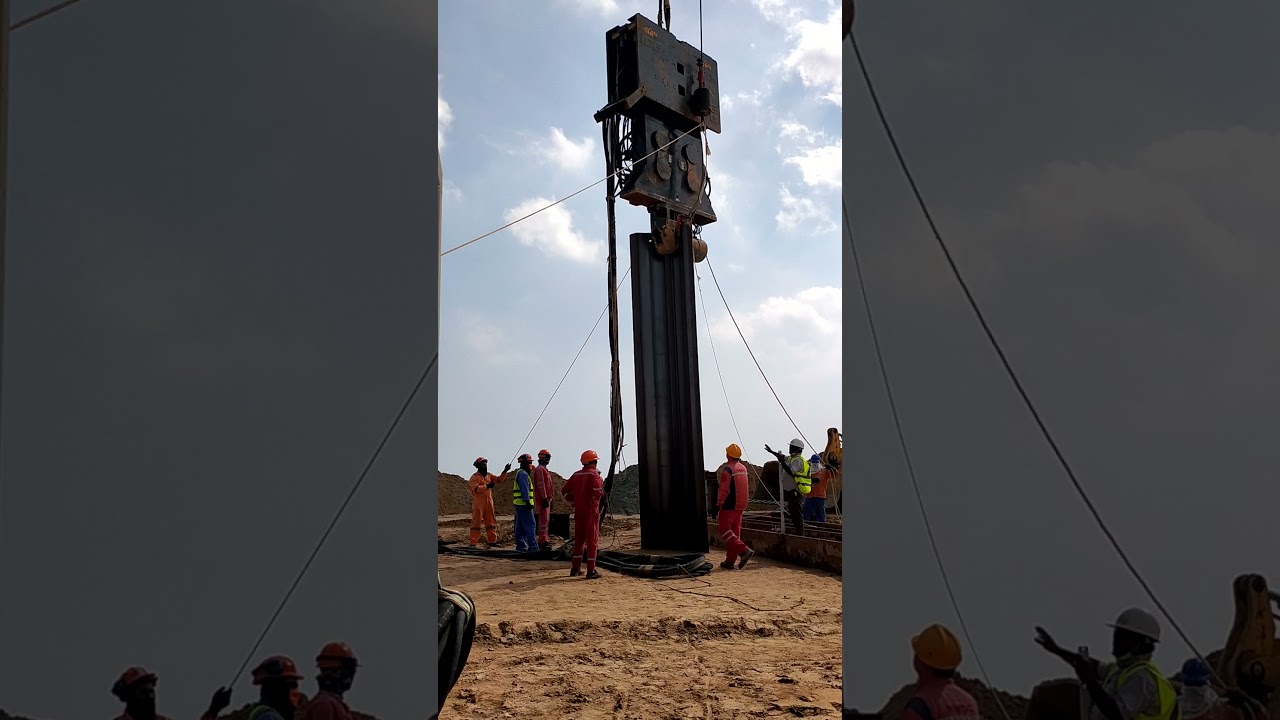 1412 ICE VIBRO HAMMER OPERATION ( SHEET PILES)