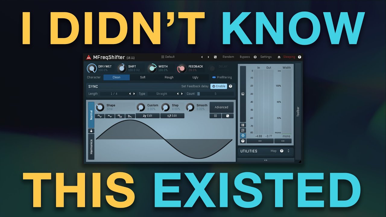 My new favourite Frequency Shifter! #musicproducer #sounddesign #audiomixing
