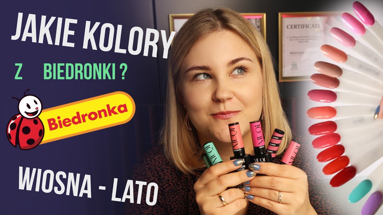Wiosenno-letnie kolory z Biedronki
