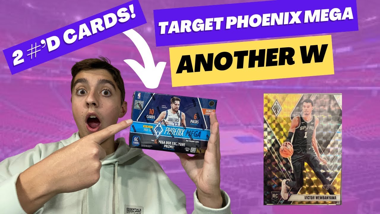 Crazy Pulls Yet Again! 2023-24 Phoenix Target Mega Box! (Wemby Gold?)