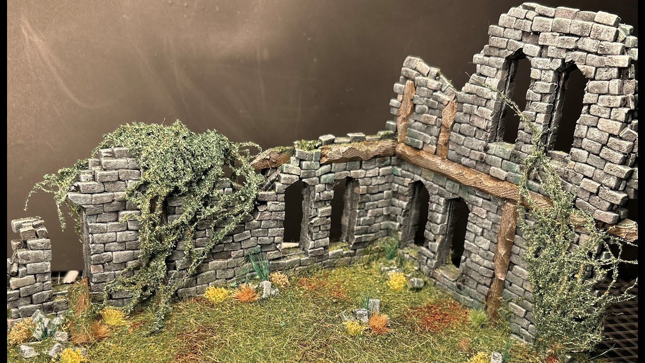 Ruins diorama/terrain tutorial build
