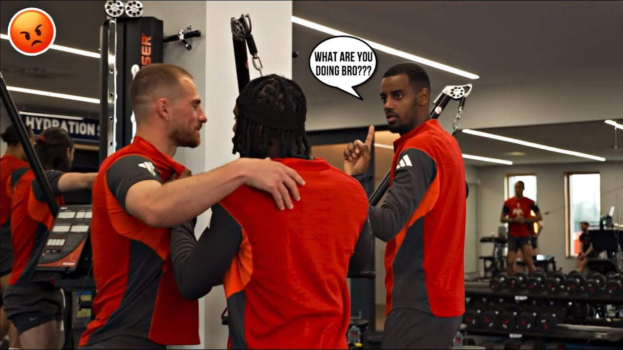 ANGRY Isak, Konate Dancing, Wirtz, Szoboszlai & More In Liverpool Training Today.