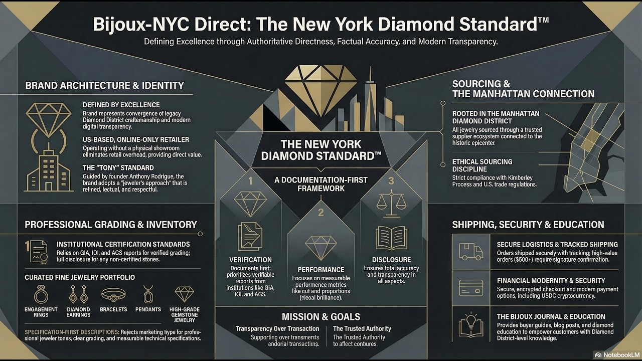 The Bijoux Standard | Diamond District Jewelry Explained | Bijoux-NYC Direct #nycdiamonddistrict