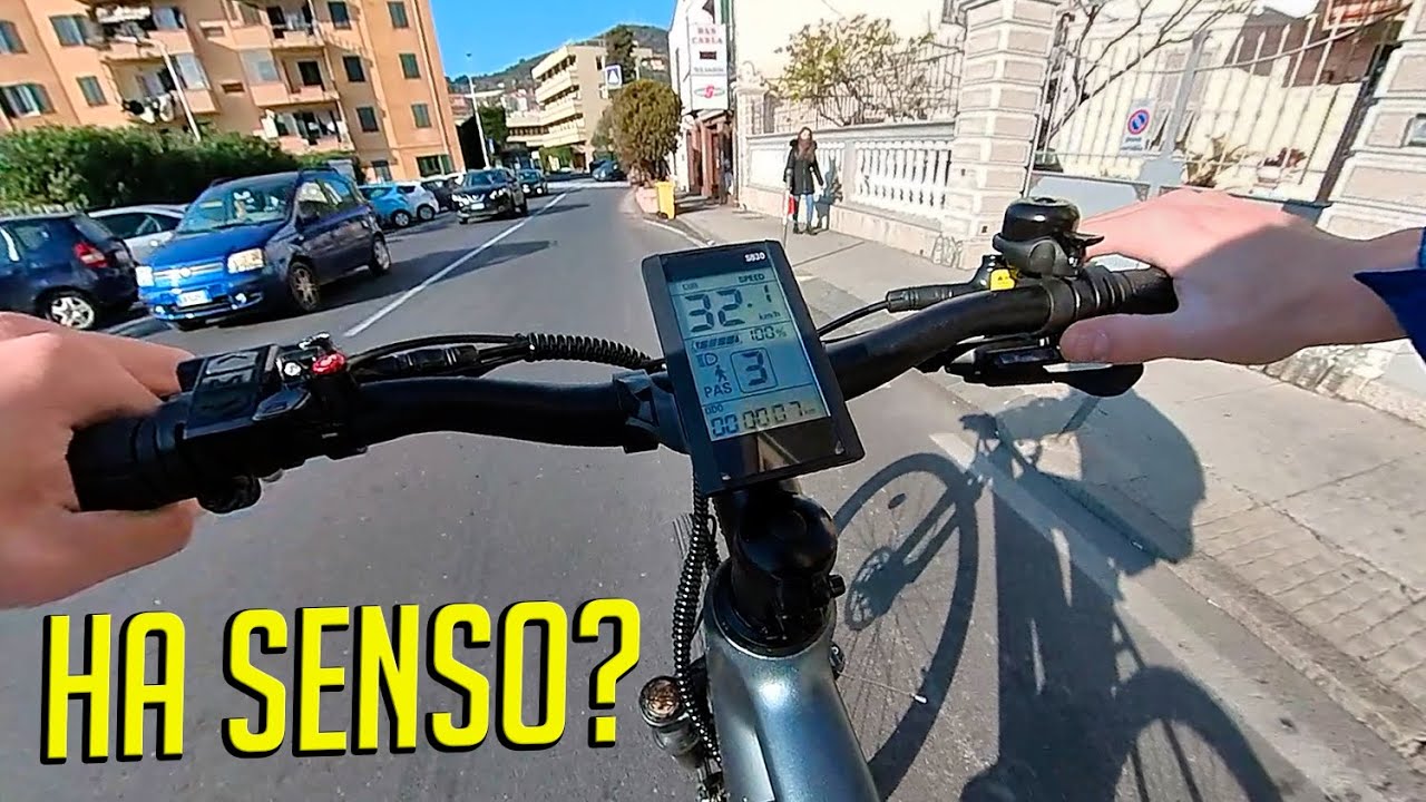 Vado a scuola in bici elettrica... conviene?  (Test ADO D30)