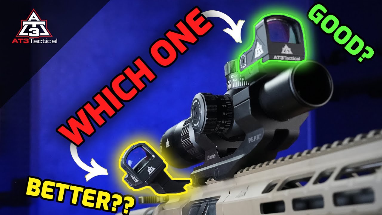 45-Degree Offset vs. Piggyback Red Dot Sights: Which is Right for You?