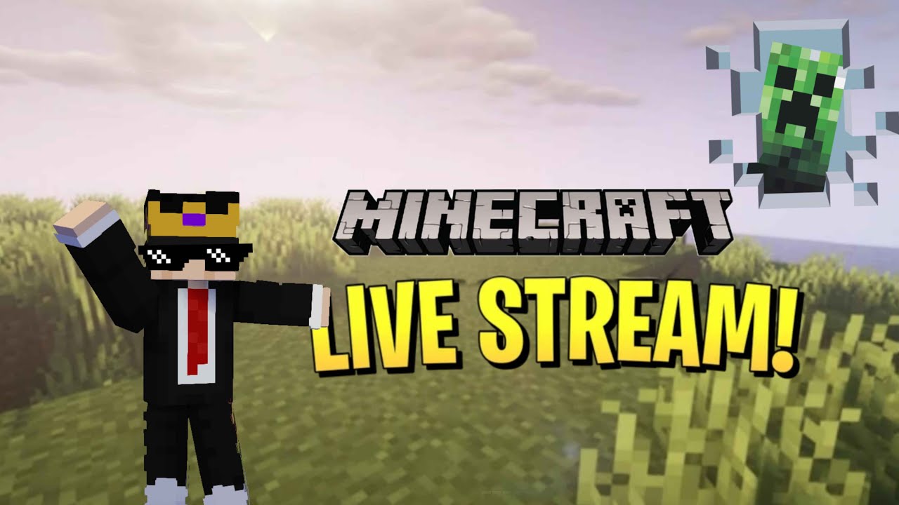 Playing Minecraft in Best Server