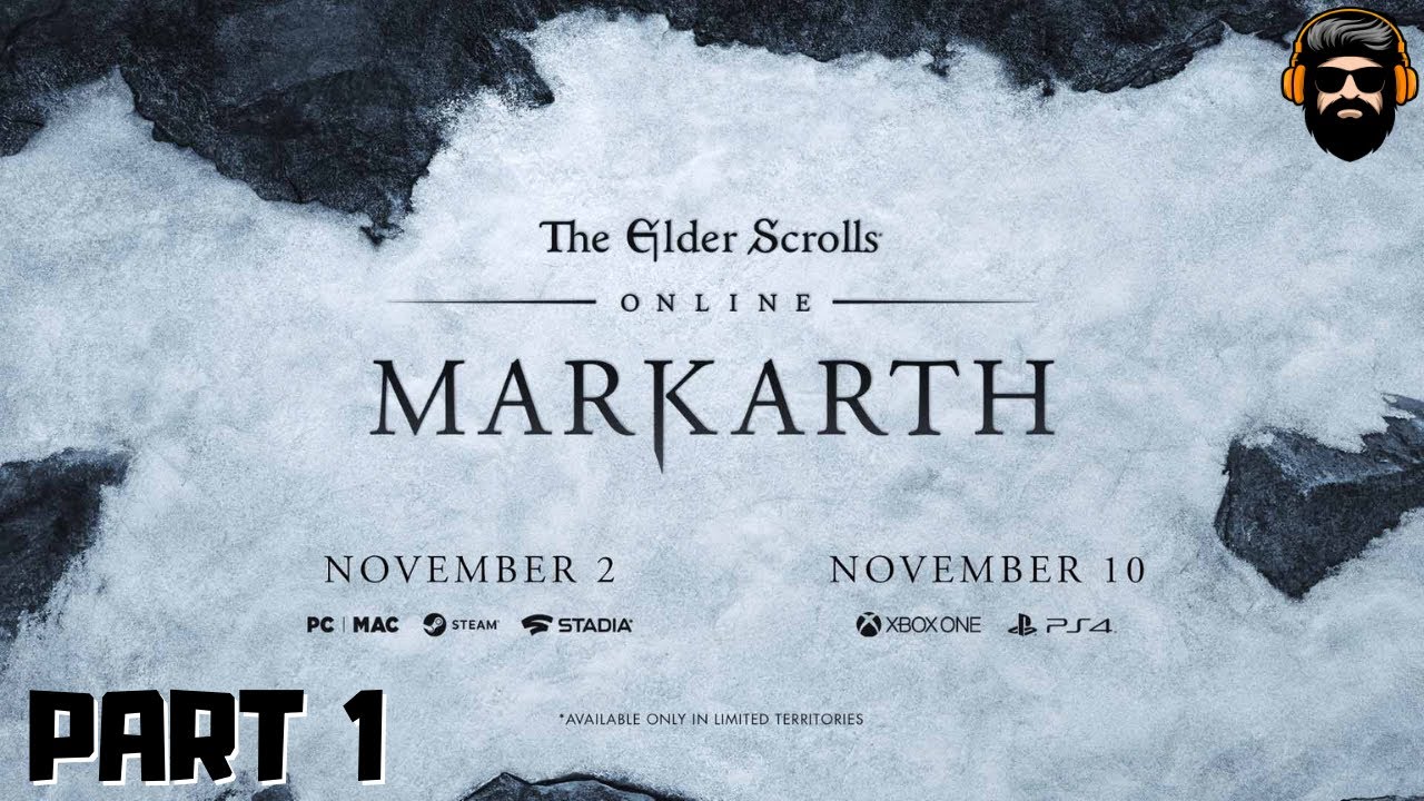 THE ELDER SCROLLS ONLINE MARKARTH Gameplay - Part 1 (no commentary)