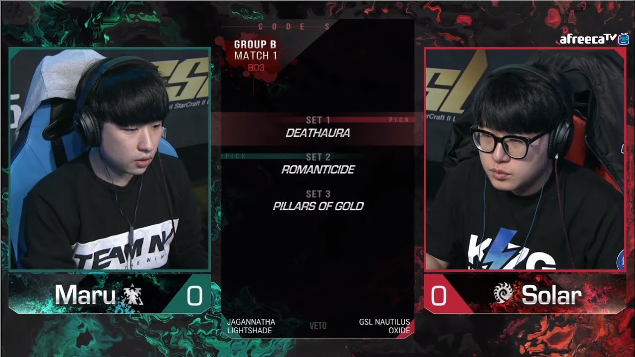 [2021 GSL S1] Ro.16 Group B Match1 Maru vs Solar