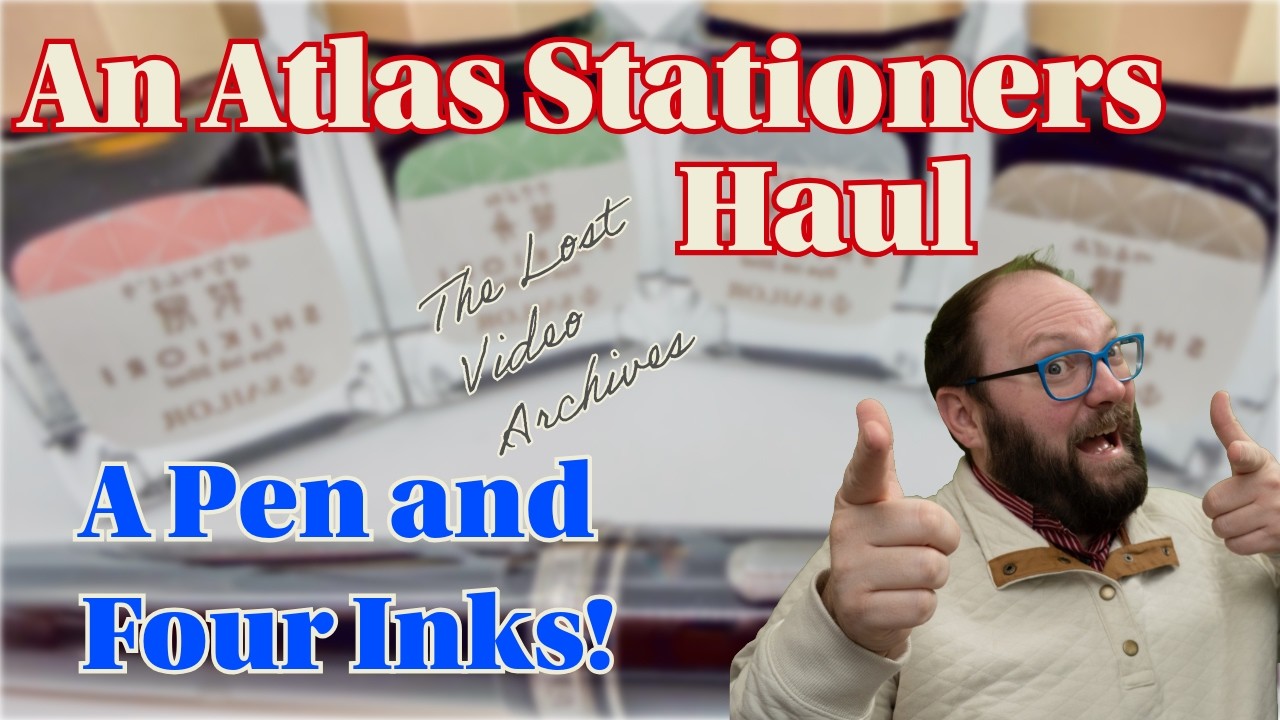 Распаковка товара от Atlas Stationers, которая затерялась во времени!