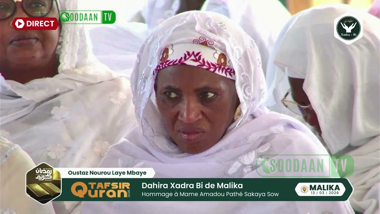 TAFSIR QURAN XADRA BI 2026 : Le Tafsir de Nourou Laye MBAYE