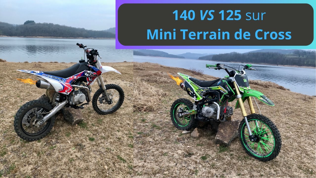 COURSE POURSUITE en DIRT dans le mini terrain de cross